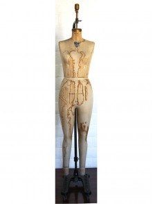 Wolf Vintage Female Full Body Dress Form 1959